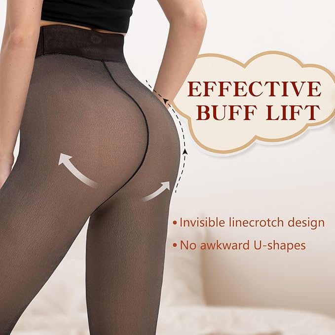 Fleece Leggings Lined Tights