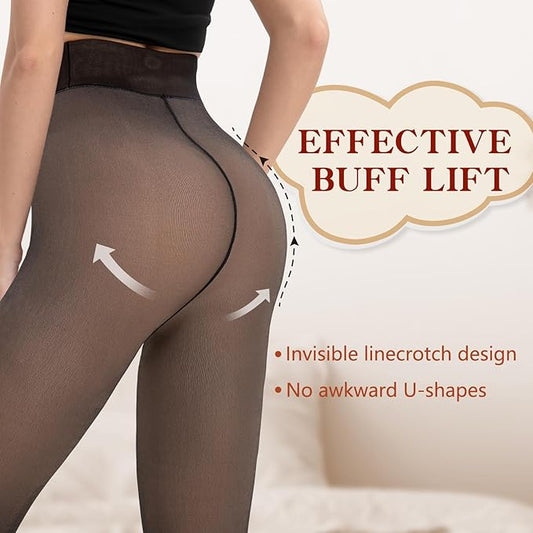 Fleece Leggings Lined Tights