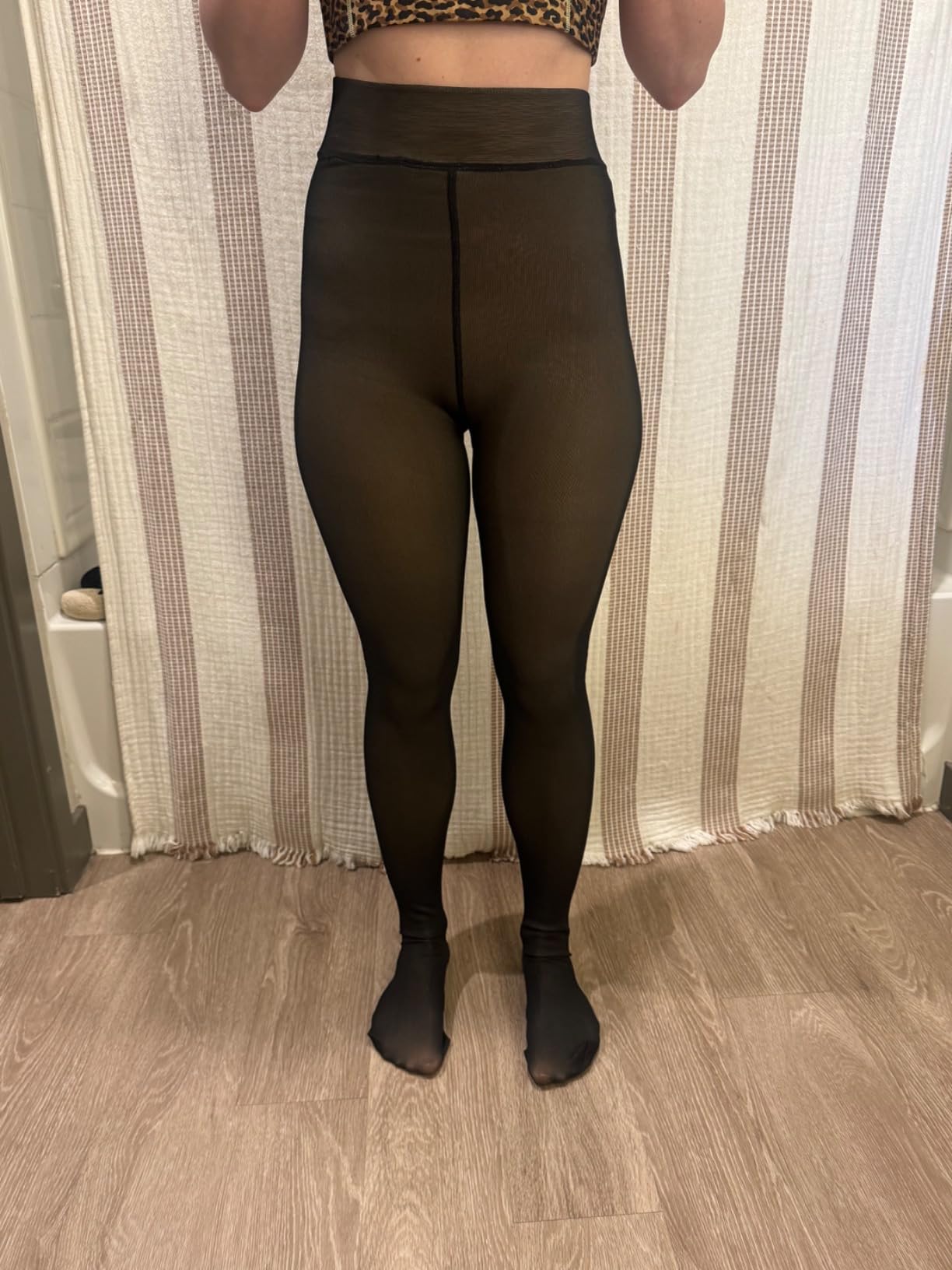 Fleece Leggings Lined Tights