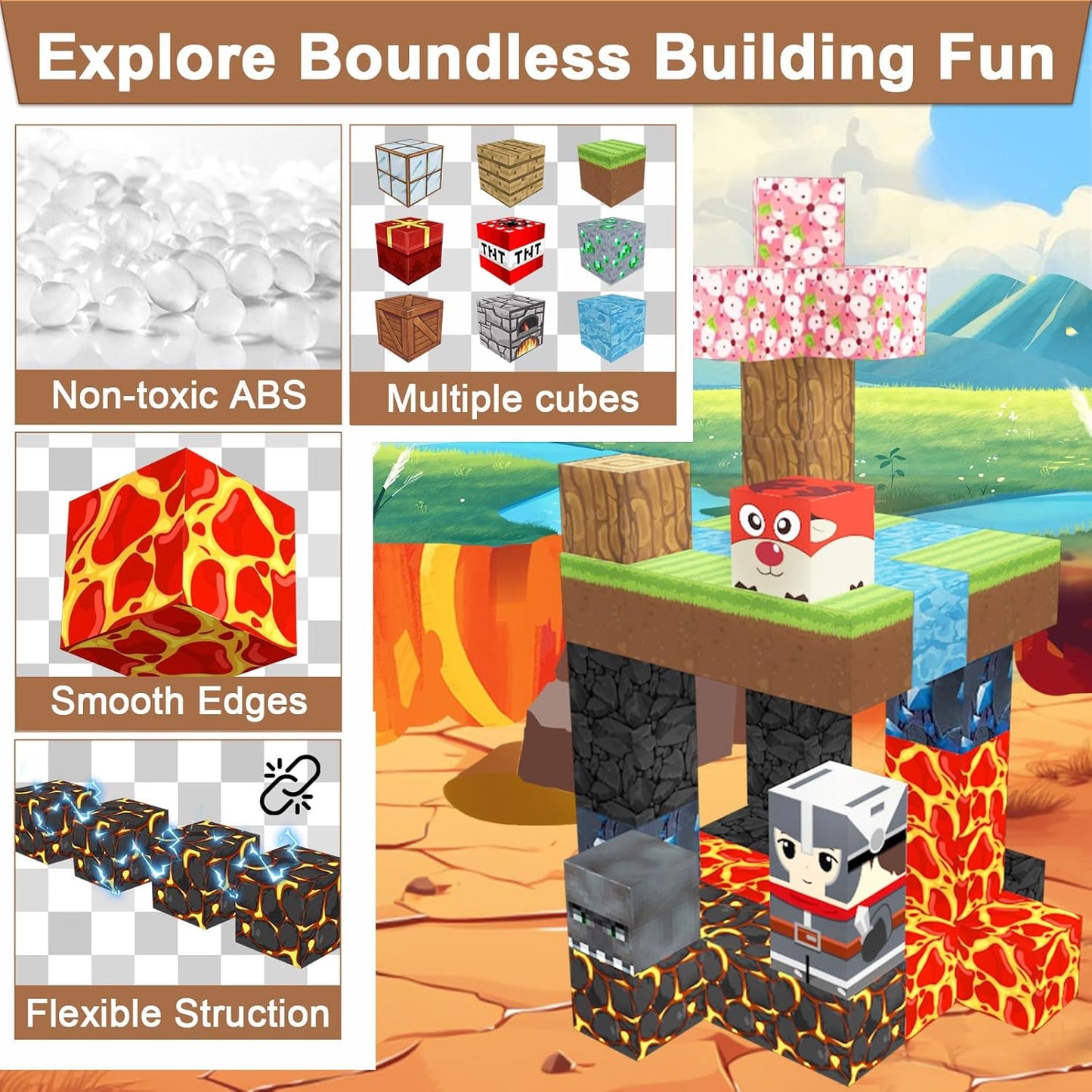 Magnetic Building Blocks Adventure