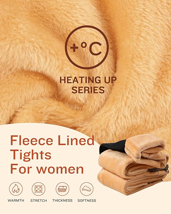Fleece Leggings Lined Tights