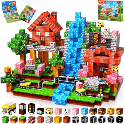 Magnetic Adventure Blocks Set