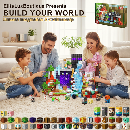 Magnetic Adventure Blocks Set