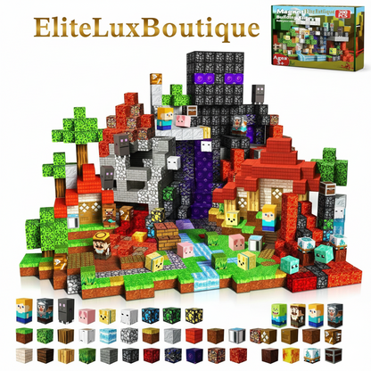 Magnetic Adventure Blocks Set