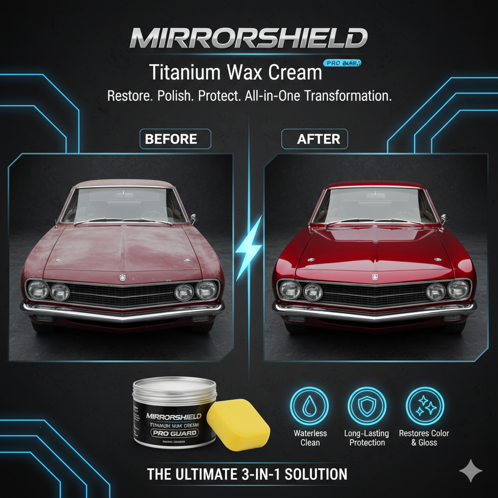 MirrorShield Titanium Wax Cream Pro Guard