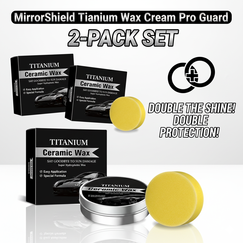 MirrorShield Titanium Wax Cream Pro Guard