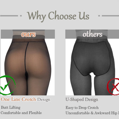 Fleece Leggings Lined Tights