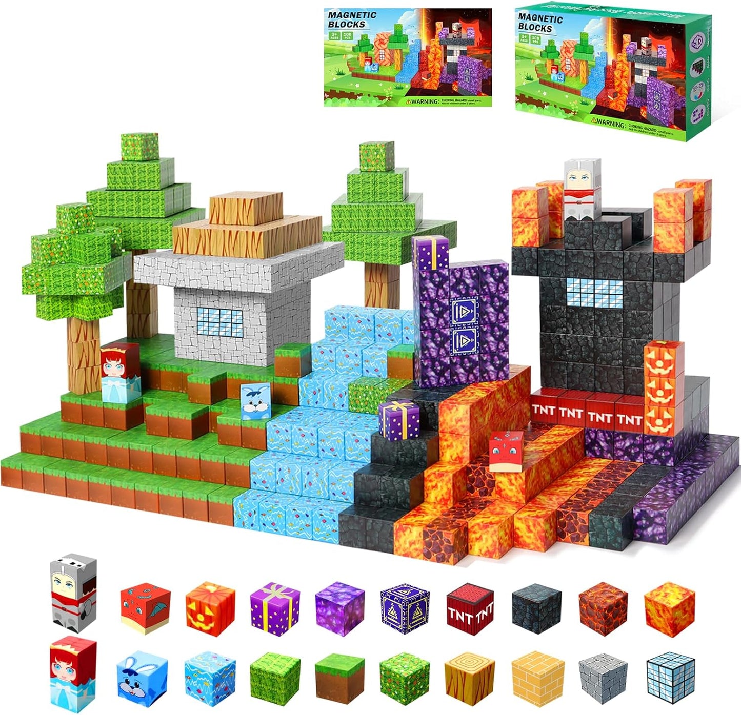 Magnetic Building Blocks Adventure