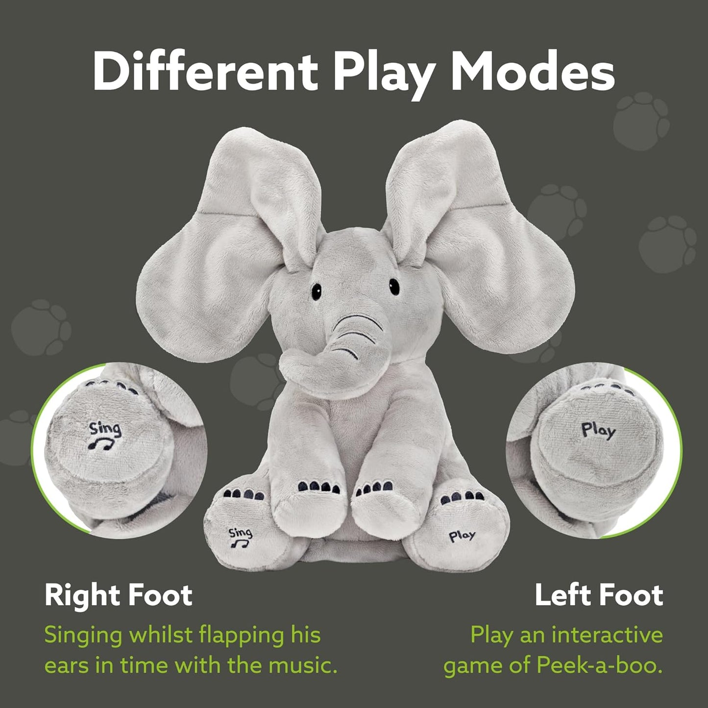 Peek a Boo Elephant Toy
