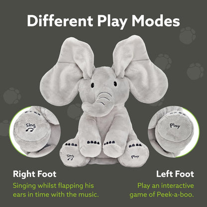 Peek a Boo Elephant Toy