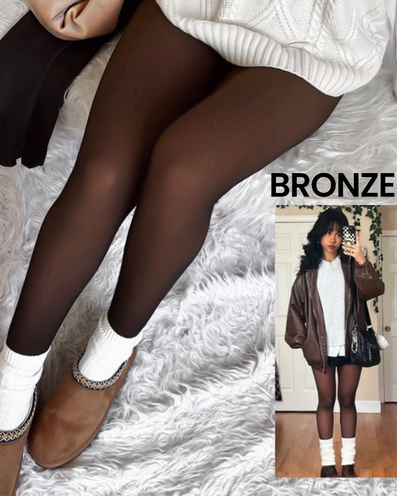 Fleece Leggings Lined Tights
