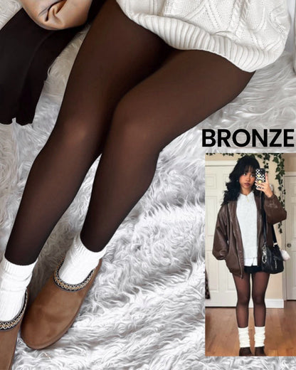 Fleece Leggings Lined Tights