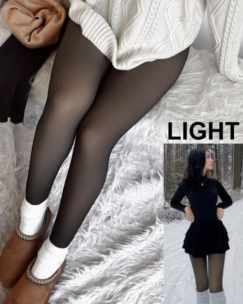 Fleece Leggings Lined Tights