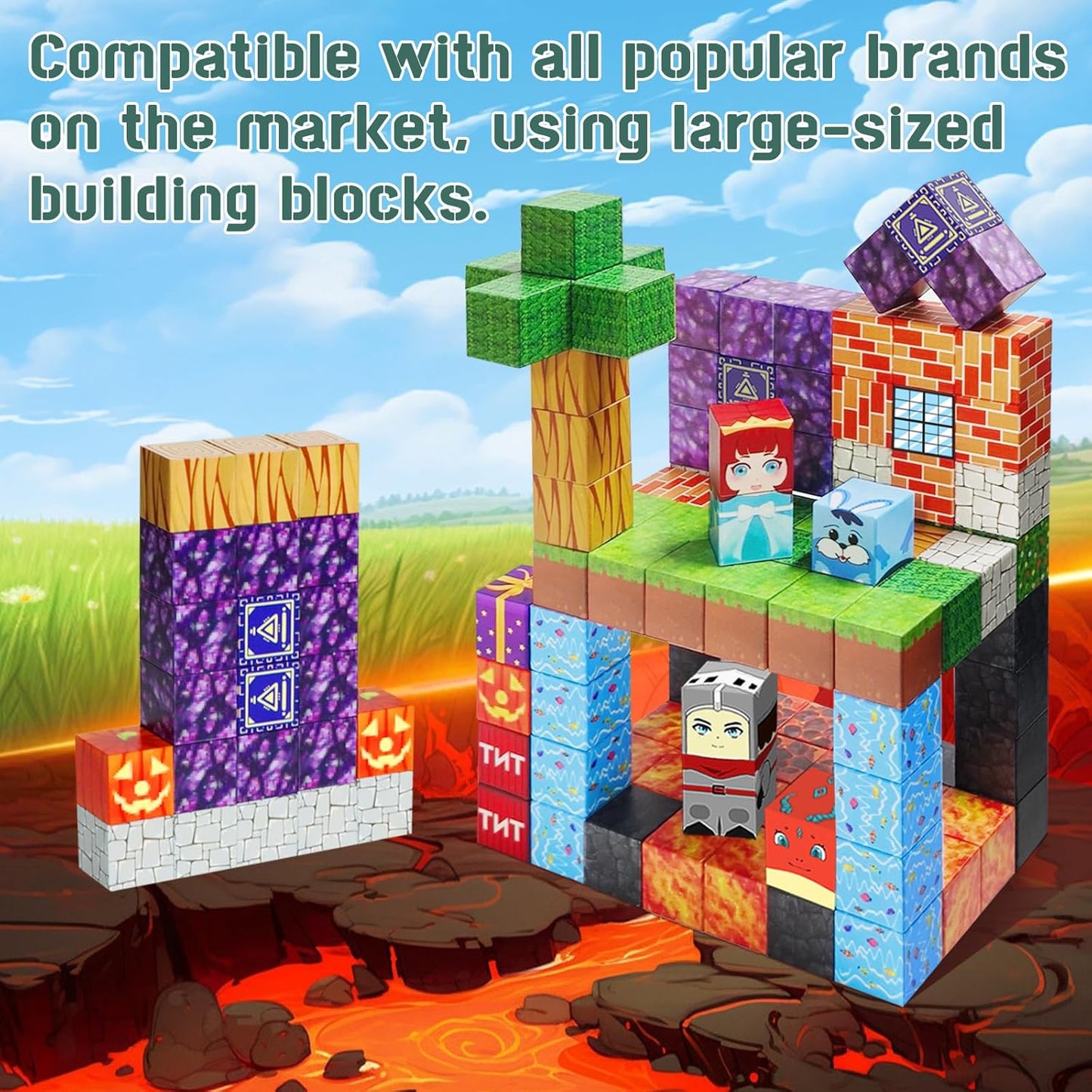 Magnetic Building Blocks Adventure