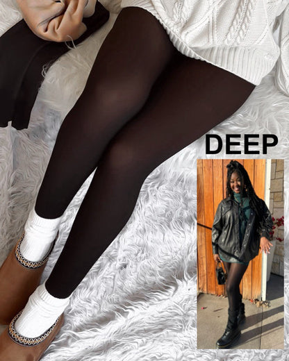 Fleece Leggings Lined Tights