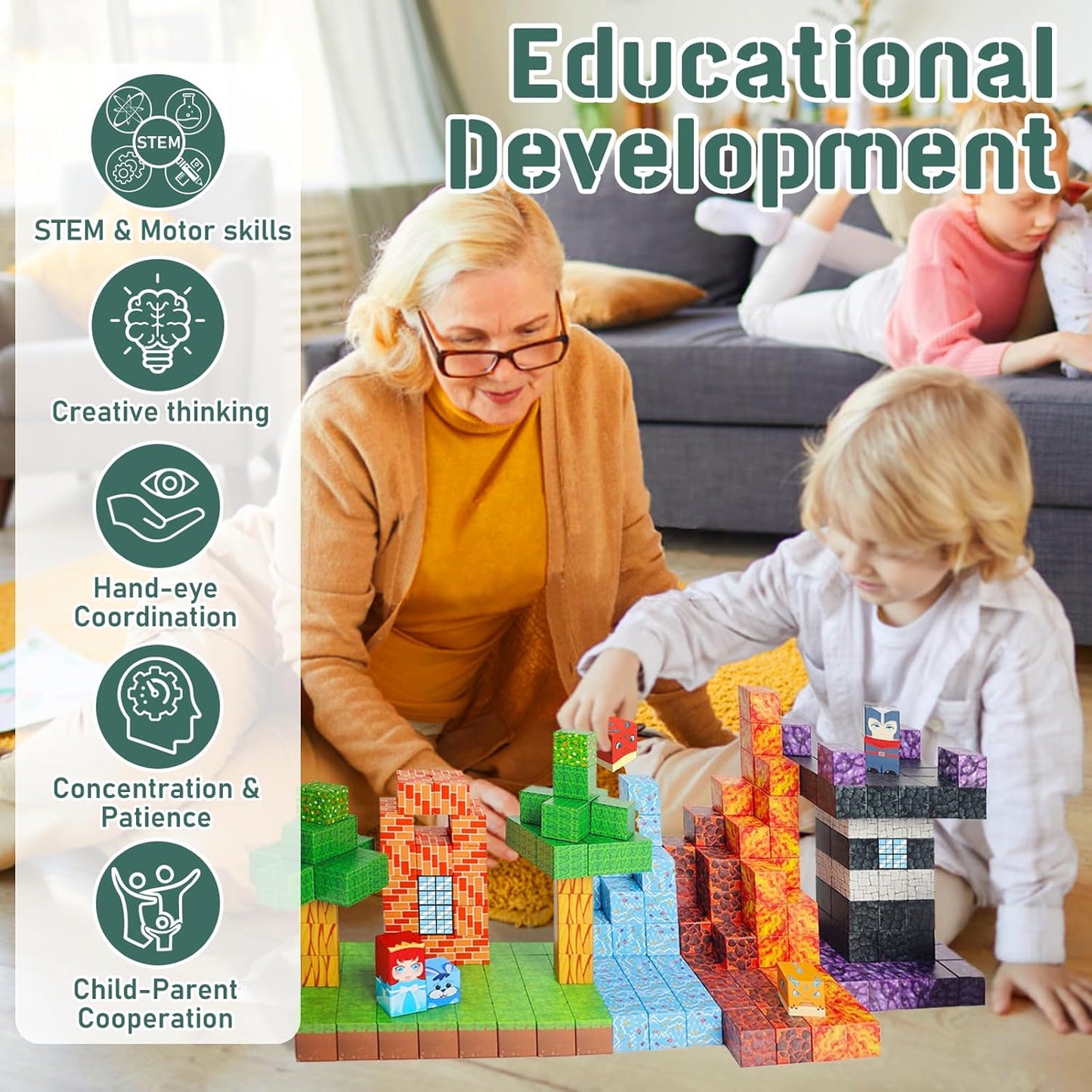 Magnetic Building Blocks Adventure