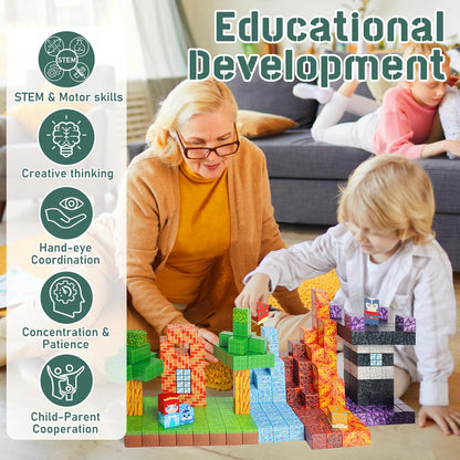 Magnetic Building Blocks Adventure