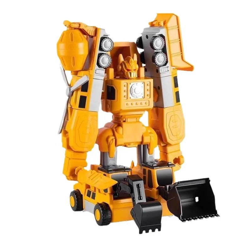 Magnetic Transforming Car and Robot Set
